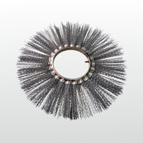 Wire rings for central brush