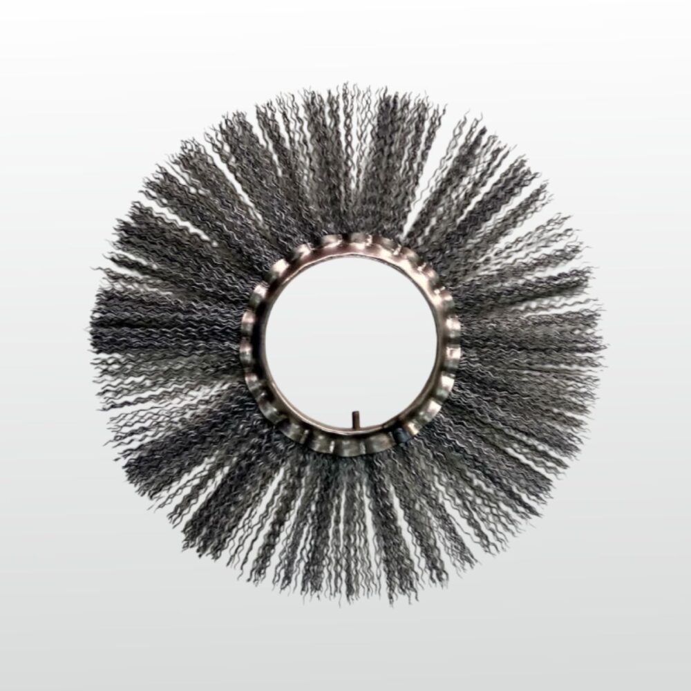 Wire rings for central brush