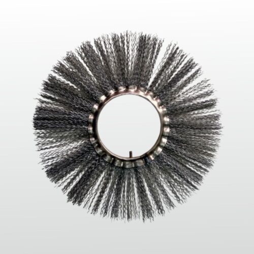 Wire rings for central brush