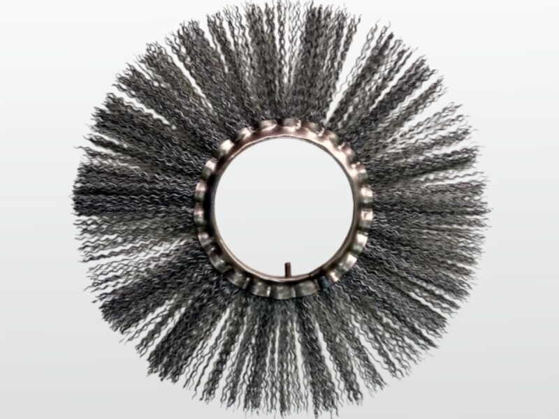 Wire rings for central brush